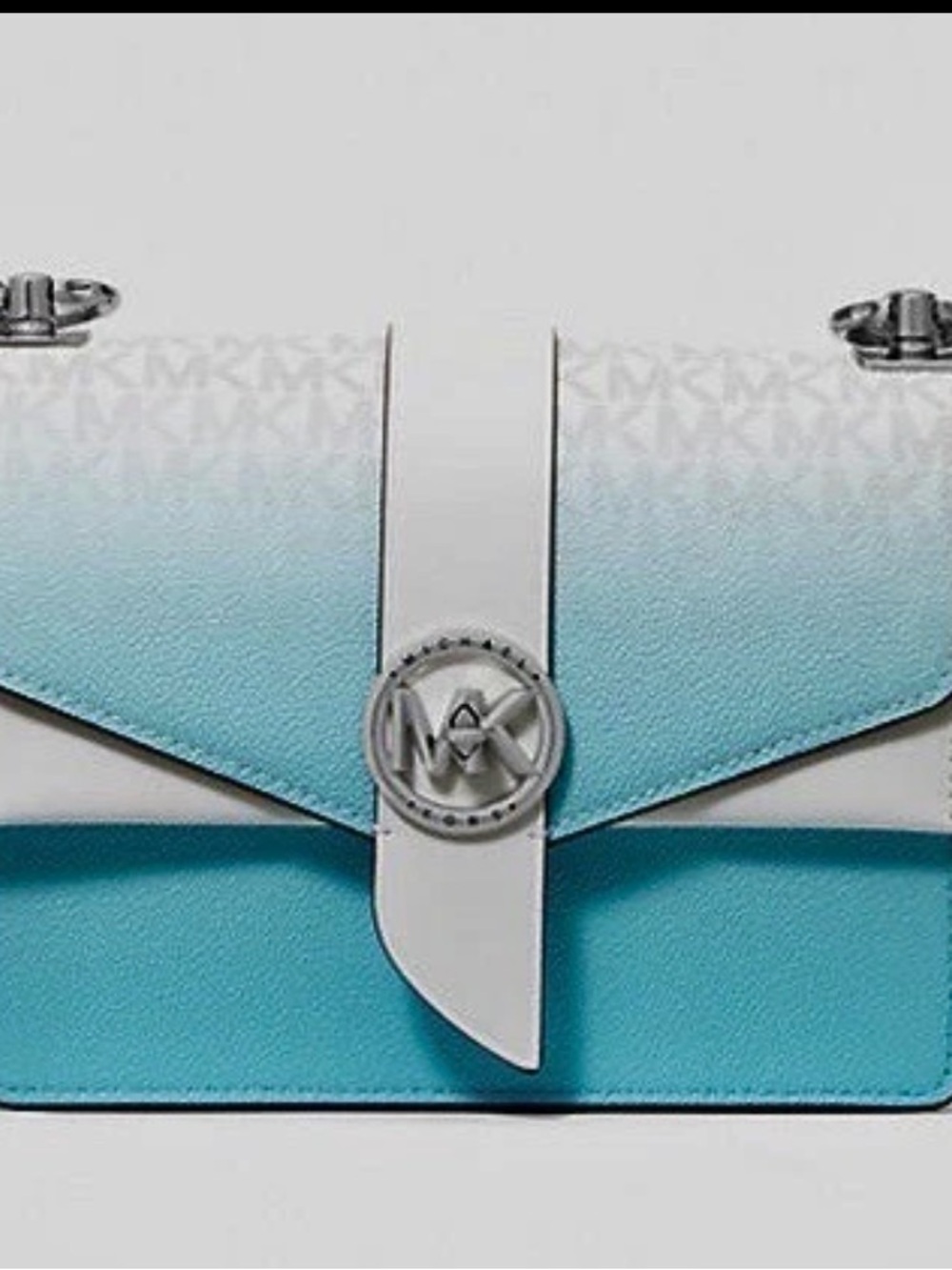 Michael Kors Greenwich Small Ombré Logo Crossbody Bag